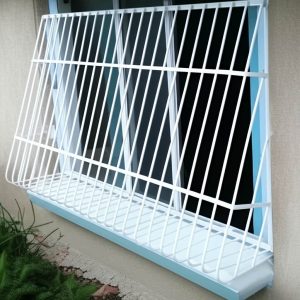 حفاظ پنجره مدل سبدی ارکیده با جاگلدانی در رشت