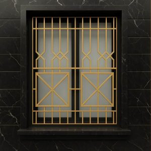 حفاظ پنجره مدل هندسی مدرن در رشت