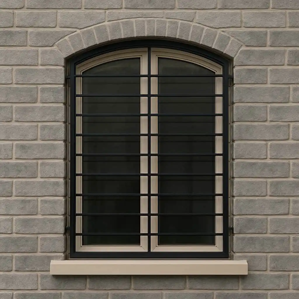 مشخصات حفاظ پنجره مدل ساده قوس دار در رشت