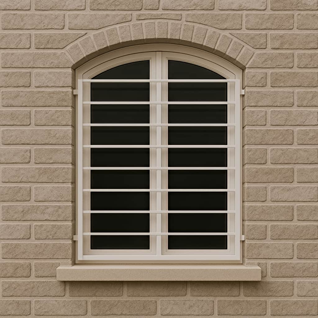 معرفی حفاظ پنجره مدل ساده قوس دار در رشت