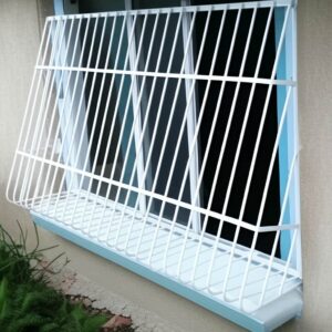 حفاظ پنجره مدل سبدی ارکیده با جاگلدانی در رشت
