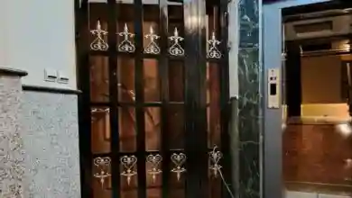 حفاظ پشت درب ضد سرقت آپارتمان در رشت