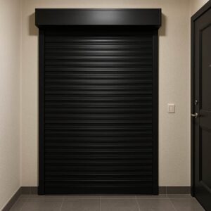 قیمت درب کرکرهای آپارتمان در رشت