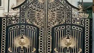 درب فرفورژه پارکینگ ساختمان های جدید در رشت