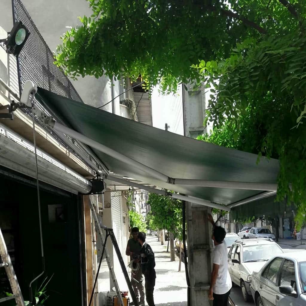 انواع پوشش سایبان برقی در گیلان