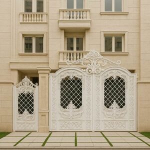 درب فلزی توسکا فرفورژه در رشت