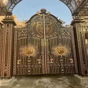 درب حیاط لوکس فرفورژه در رشت