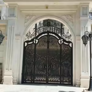 درب حیاط ساده شیک در رشت
