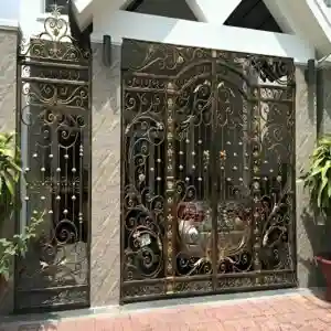 درب حیاط آهنی مقاوم در رشت