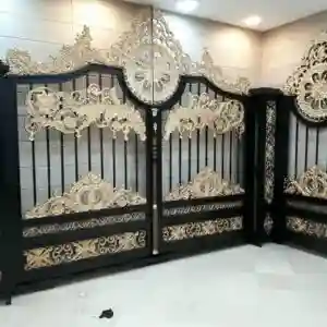 درب فلزی ورودی ویلا در رشت درب فلزی ورودی ویلا در رشت