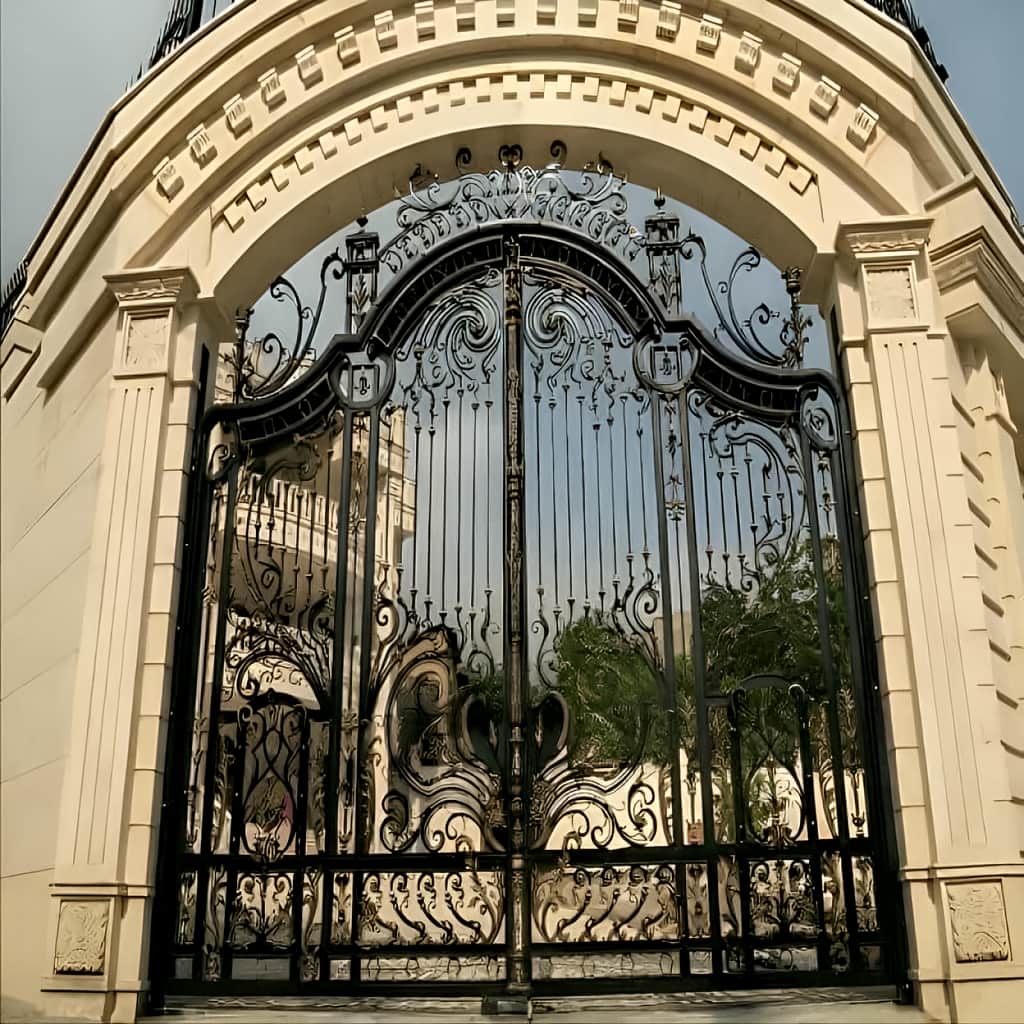 درب الیزه فرفورژه در رشت