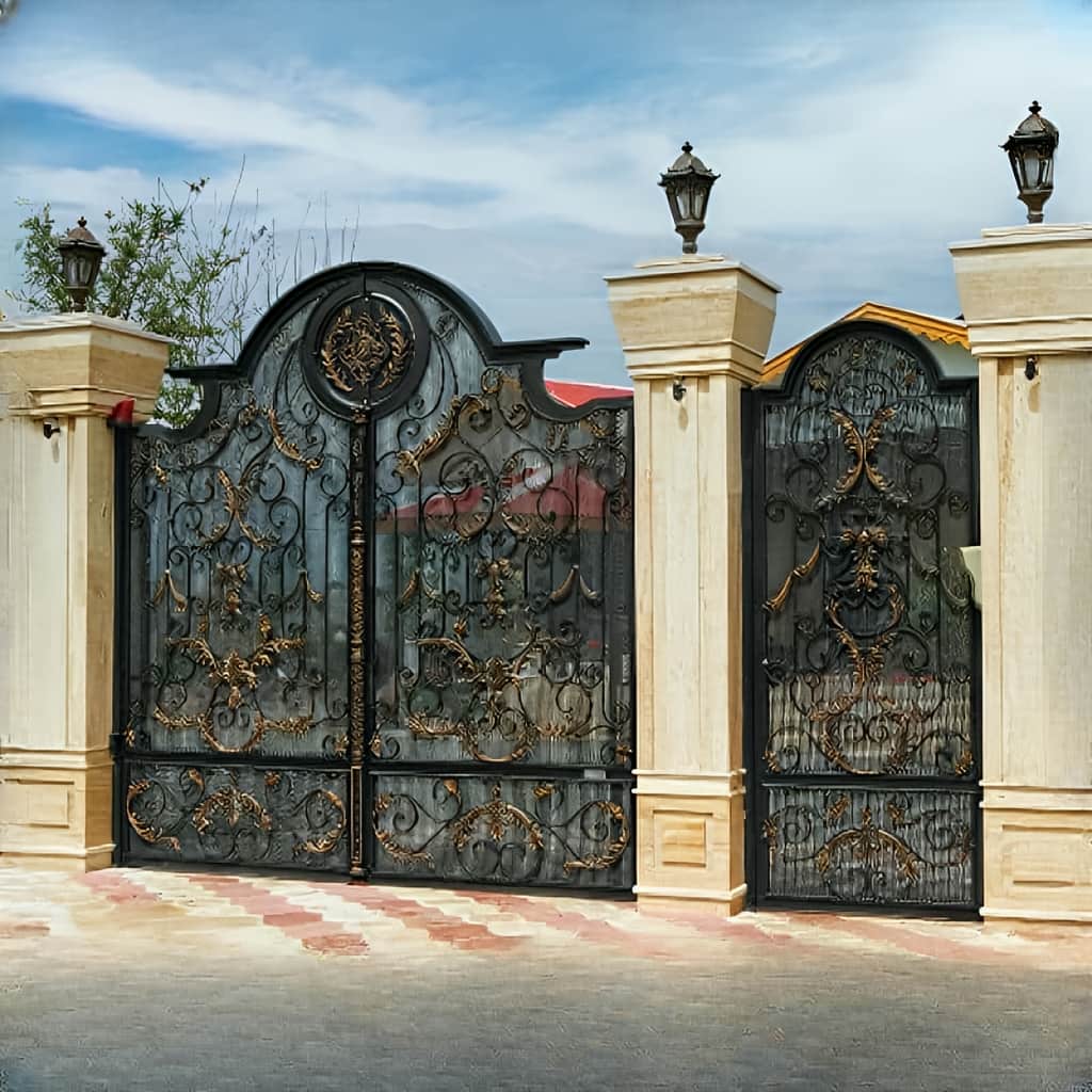 نصب درب فلزی ترک ابعاد در رشت