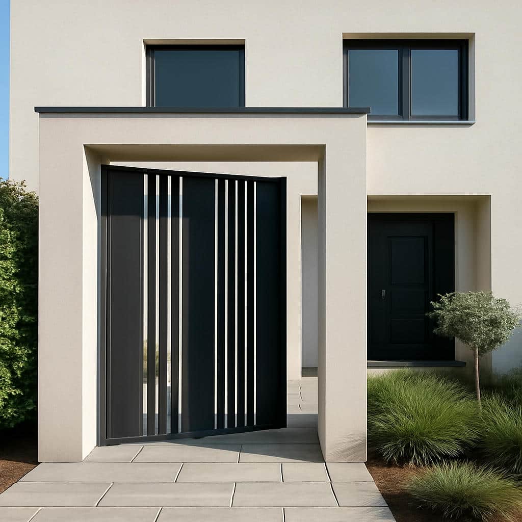 نصب درب مدرن ویولا ابعاد در رشت