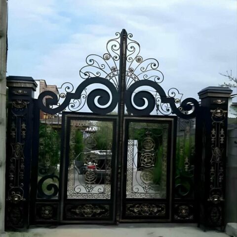 درب فلزی نگین در رشت