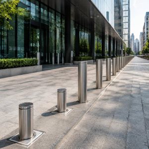 راهبند پارکینگ در رشت با دوربین تشخیص پلاک دقیق