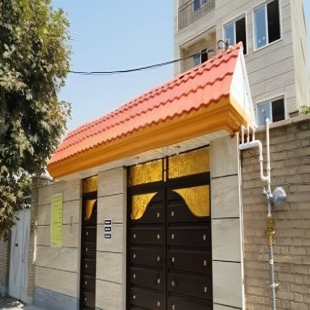 تولید پوشش ورودی با ورق گالوانیزه در رشت