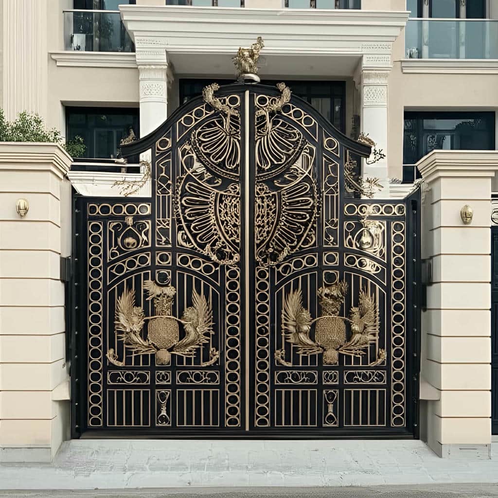 درب فرفورژه مدرن در رشت