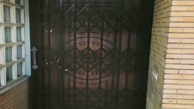 8 طرح درب آکاردئونی شیک قفل دار در رشت
