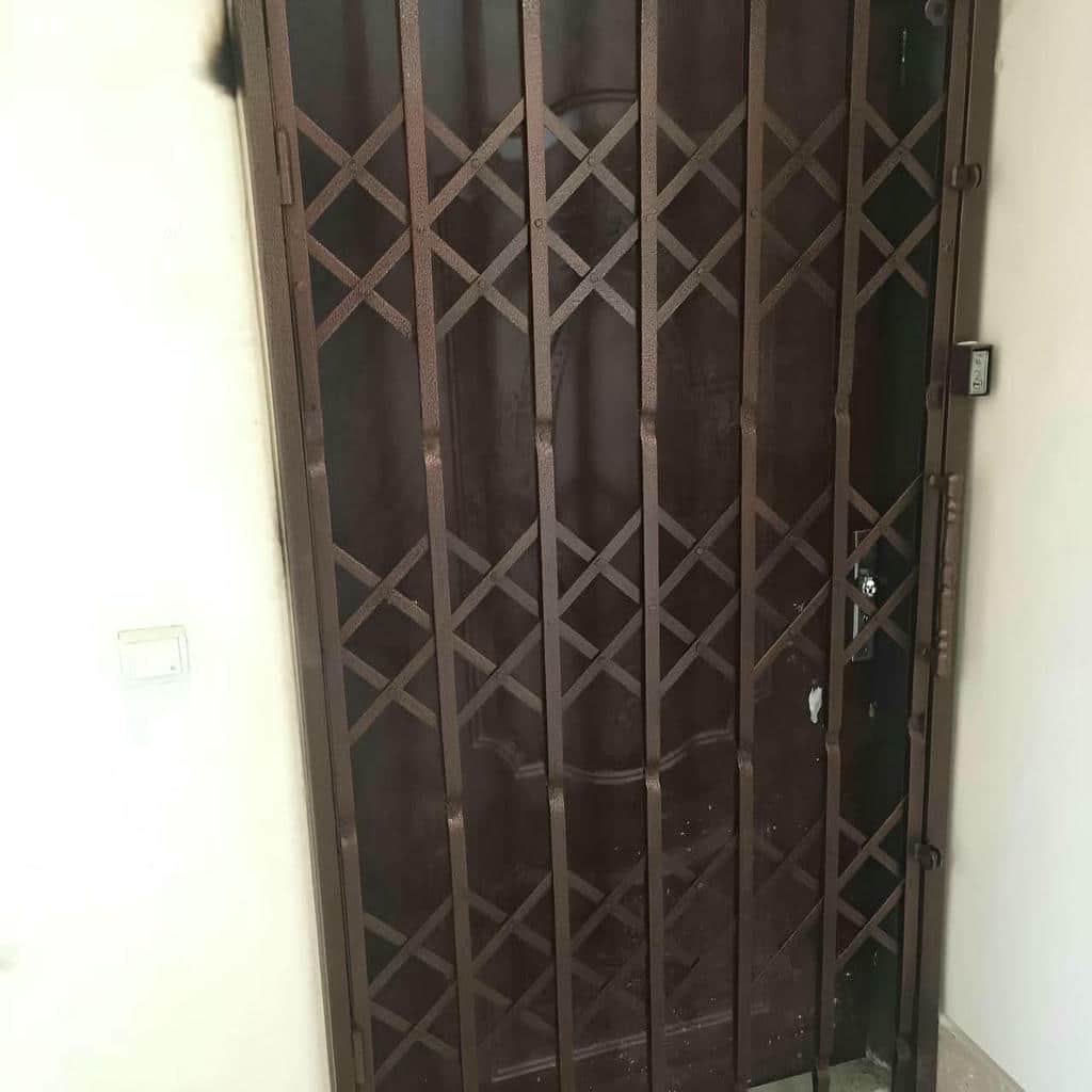 ساخت حفاظ آکاردئونی کم جا راهرو با تسمه مناسب در رشت