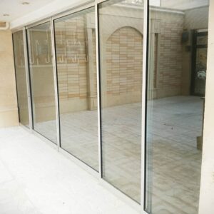8 مدل درب اتوماتیک شیشه ای فریم لس سکوریت در رشت