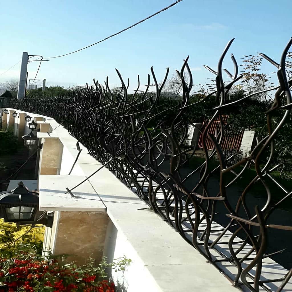 مدل متراکم حفاظ شاخ گوزنی میلگرد خمکاری در رشت