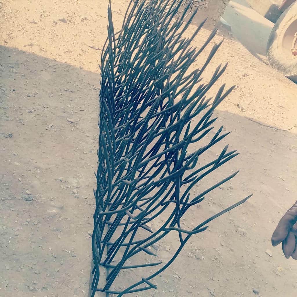 8 نمونه حفاظ شاخ گوزنی دیوار باغ ویلا در رشت