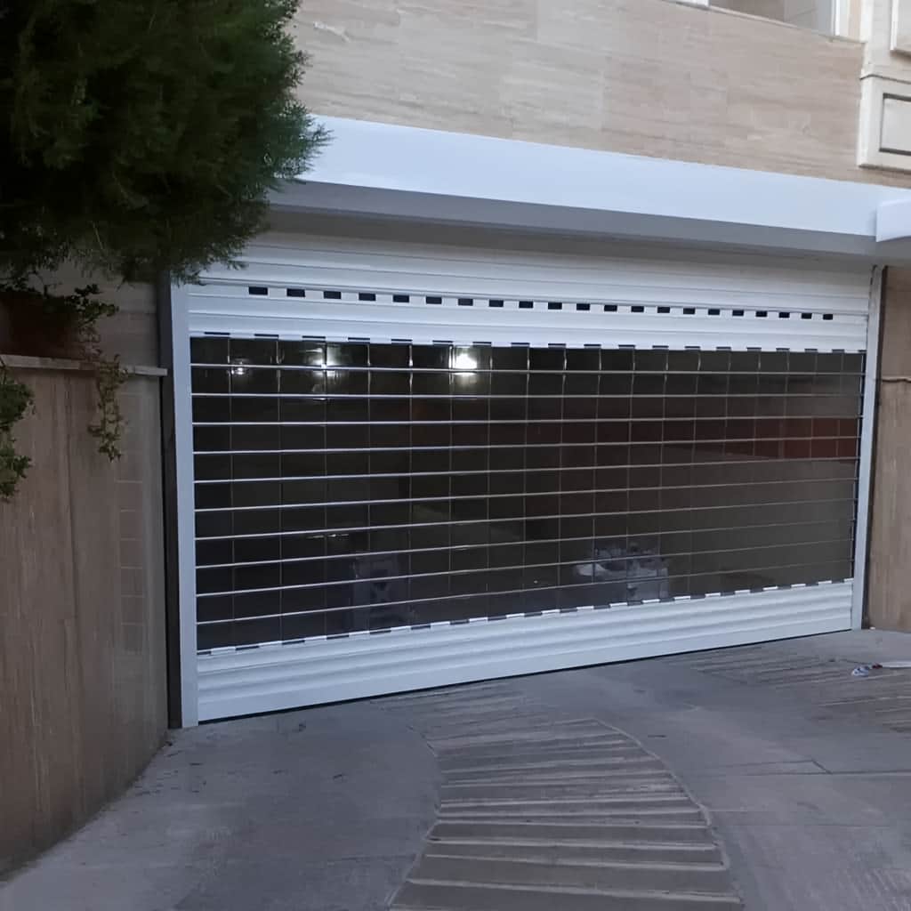 کرکره برقی پارکینگ در رشت
