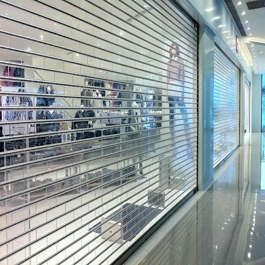 خرید کرکره برقی رنگی نمای فروشگاه برای انتخاب مدل در رشت