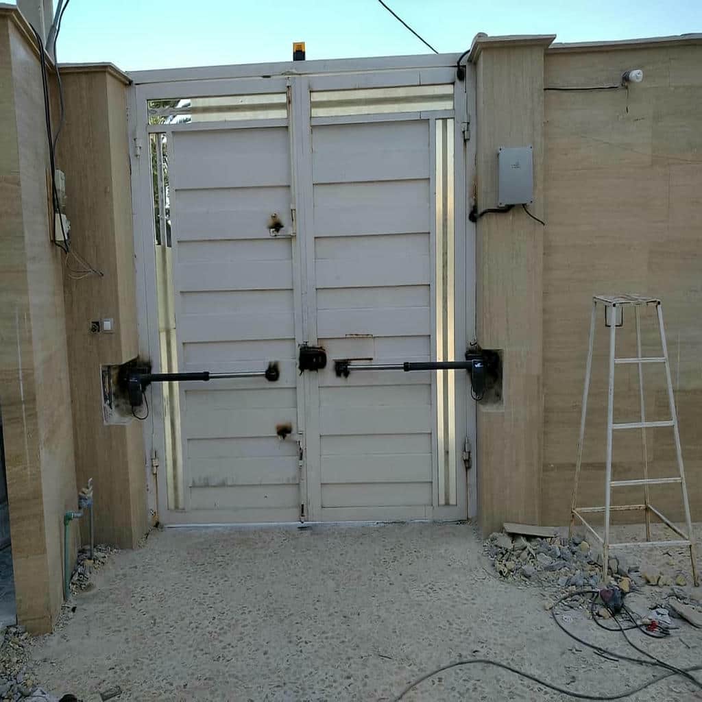 خرید جک درب حیاط سنگین شاسی دار برای ساختمان در رشت