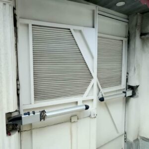 12 طرح درب برقی ویلایی دو لنگه در رشت
