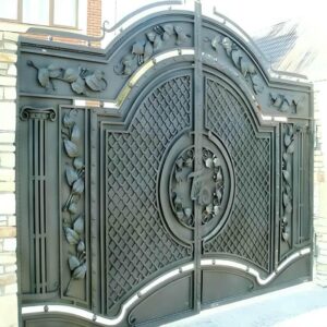 9 طرح درب پارکینگ دو لنگه عریض در رشت
