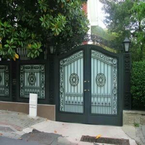 14 نمونه درب ویلایی باغچه دار ورودی در رشت