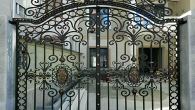 7 مدل درب ویلایی ترموود نما چوب در رشت
