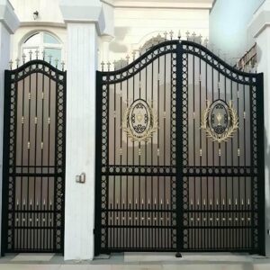 13 نمونه درب پارکینگ ریلی ریل زمینی در رشت