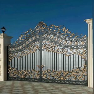 10 مدل درب ویلایی ماشین رو عریض در رشت