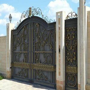 7 مدل درب فلزی CNC حیاط در رشت