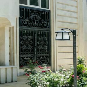 10 طرح درب حیاط بزرگ پارکینگ در رشت
