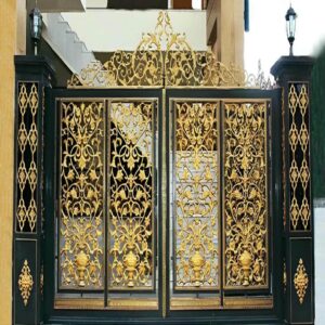 6 مدل درب حیاط CNC پنل مشبک در رشت