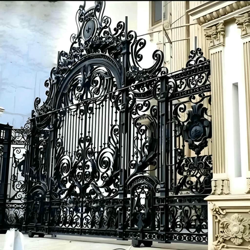 خرید درب حیاط پانل دار تمام پوشیده در رشت خرید درب حیاط پانل دار تمام پوشیده در رشت
