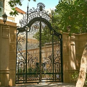 8 مدل درب ویلایی برش لیزری طرح هندسی در رشت