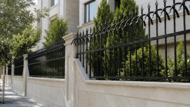 7 مدل حفاظ روی دیوار حیاط مسکونی در رشت