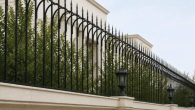 12 طرح حفاظ دیوار ویلا نمای سنگی در رشت