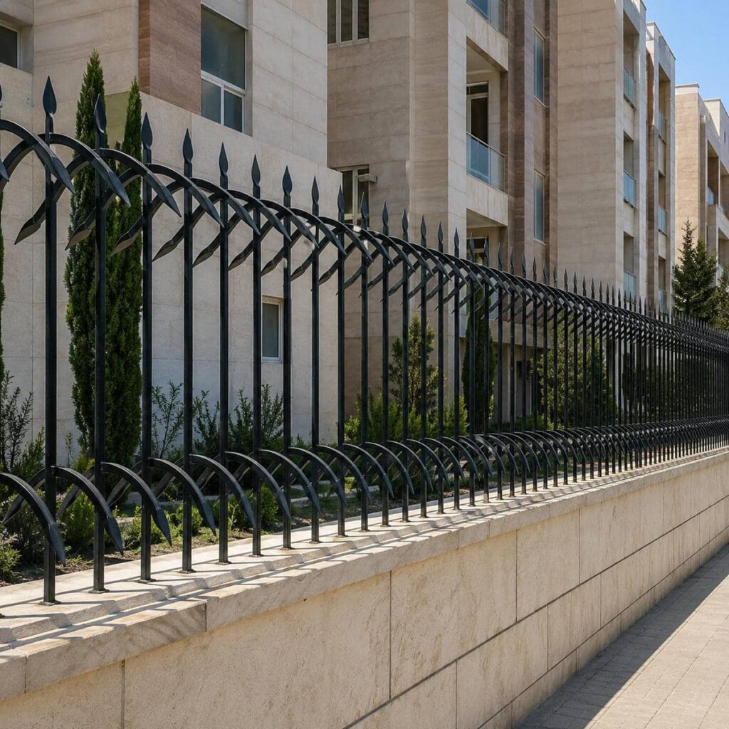 مدل عمودی حفاظ روی دیوار باغ محوطه برای انتخاب در رشت مدل عمودی حفاظ روی دیوار باغ محوطه برای انتخاب در رشت