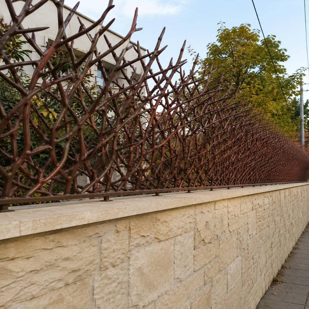 اجرای حفاظ دیوار ویلا نمای سنگی با زیرسازی مناسب در رشت اجرای حفاظ دیوار ویلا نمای سنگی با زیرسازی مناسب در رشت