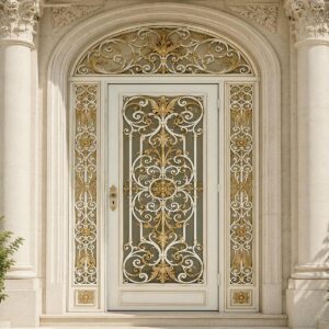 10 مدل درب حیاط کوچک نفررو در رشت