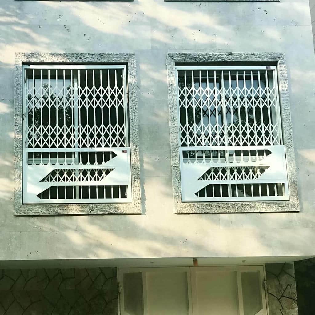 11 طرح حفاظ پنجره ریلی بازشو در رشت