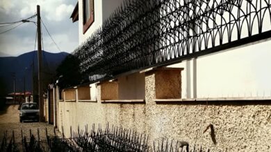 9 مدل حفاظ آبشاری روی دیوار سنگی در رشت