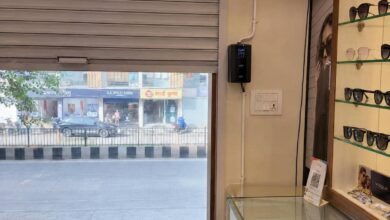 درب کرکره ای رشت با نمای ساده