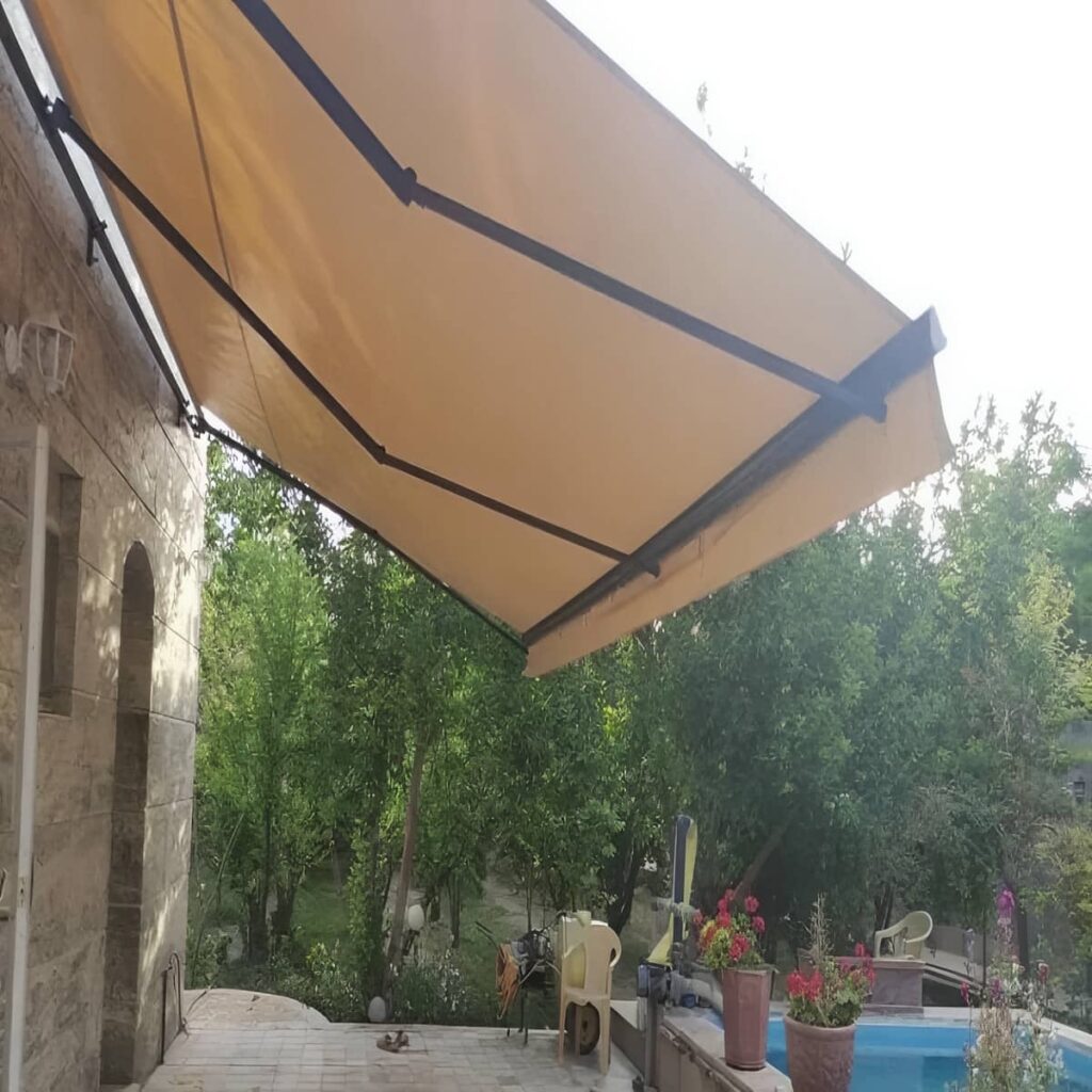 سایه بان اتوماتیک فضای تجاری