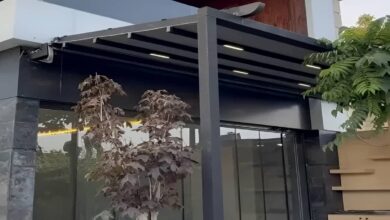 سایبان اتوماتیک رشت نمای بازویی مقاوم